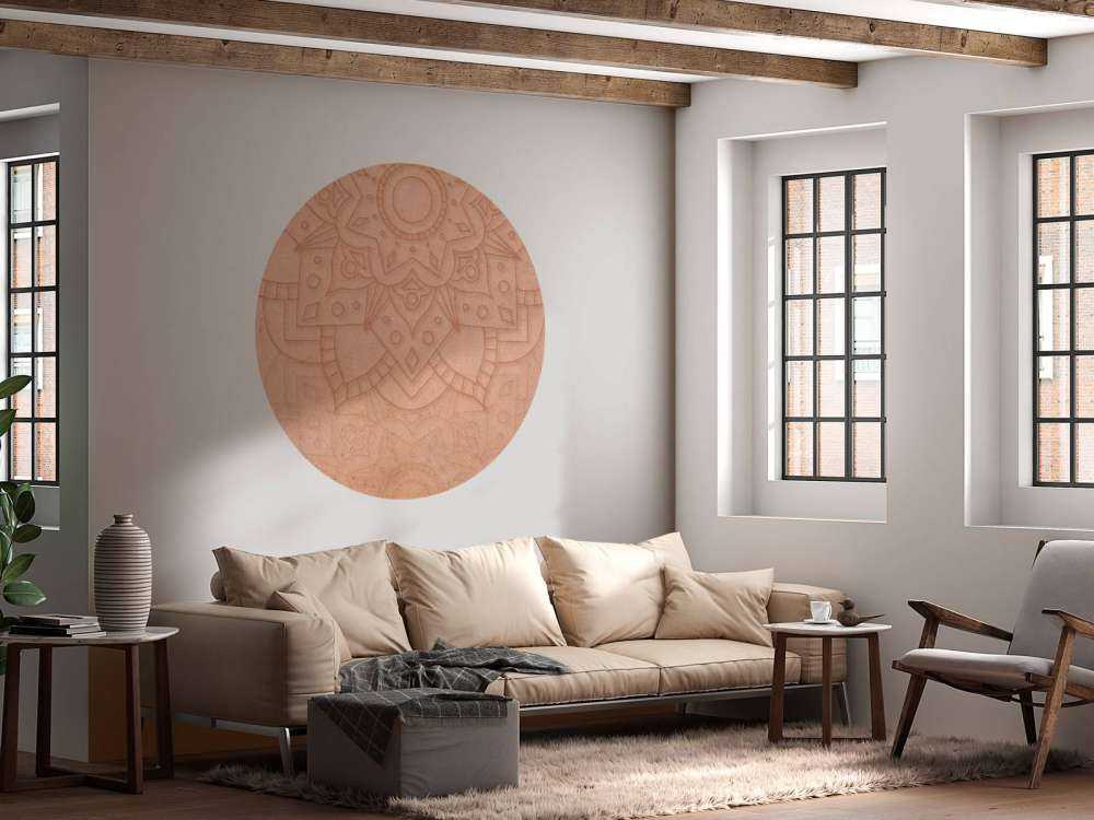 Doppeltes erdiges Mandala