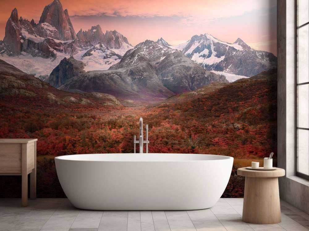 Fitz Roy Mountain in Autumn