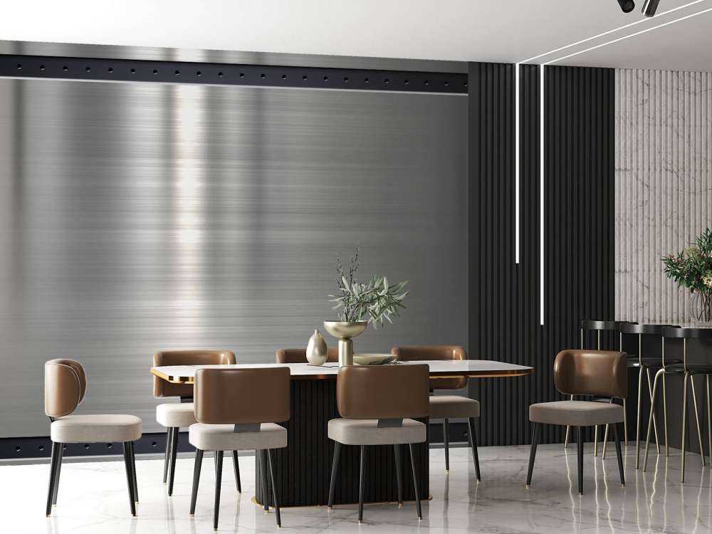 Metallische Textur