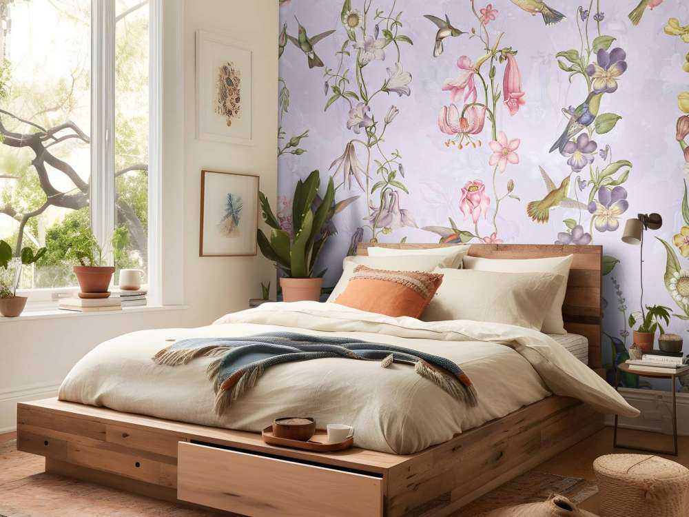 Weiden- und Gartenblumen Veilchen