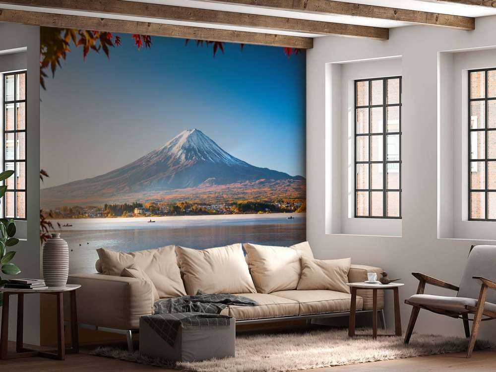 Der Berg Fuji am Nachmittag