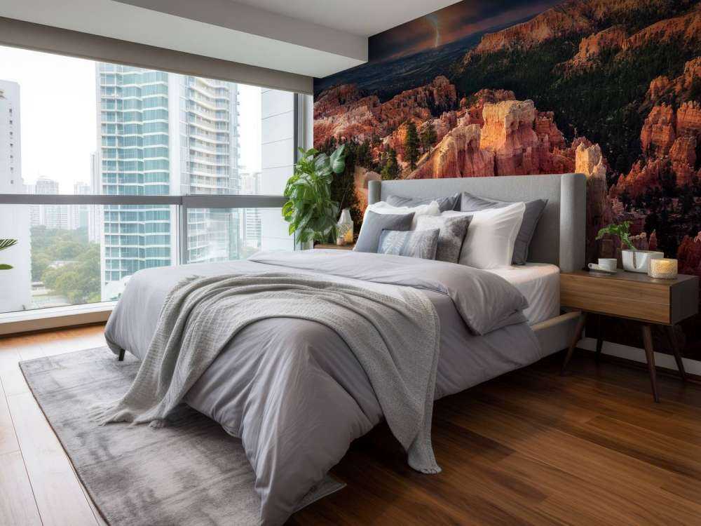 Lightning over Bryce Canyon