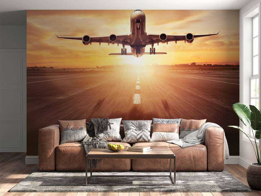 Fototapete Flugzeug