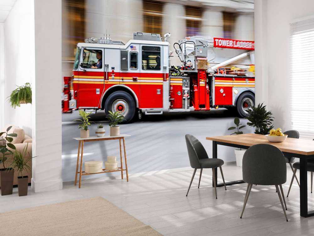 Amerikanisches Feuerwehrauto