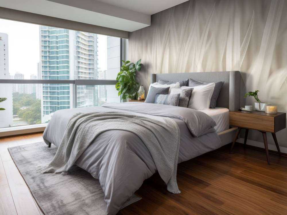 Nahaufnahme von Grashalmen