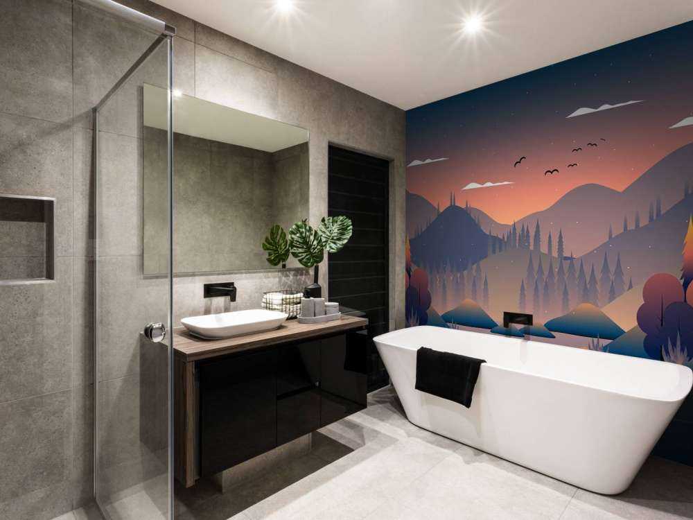 Herbst Wald Illustration