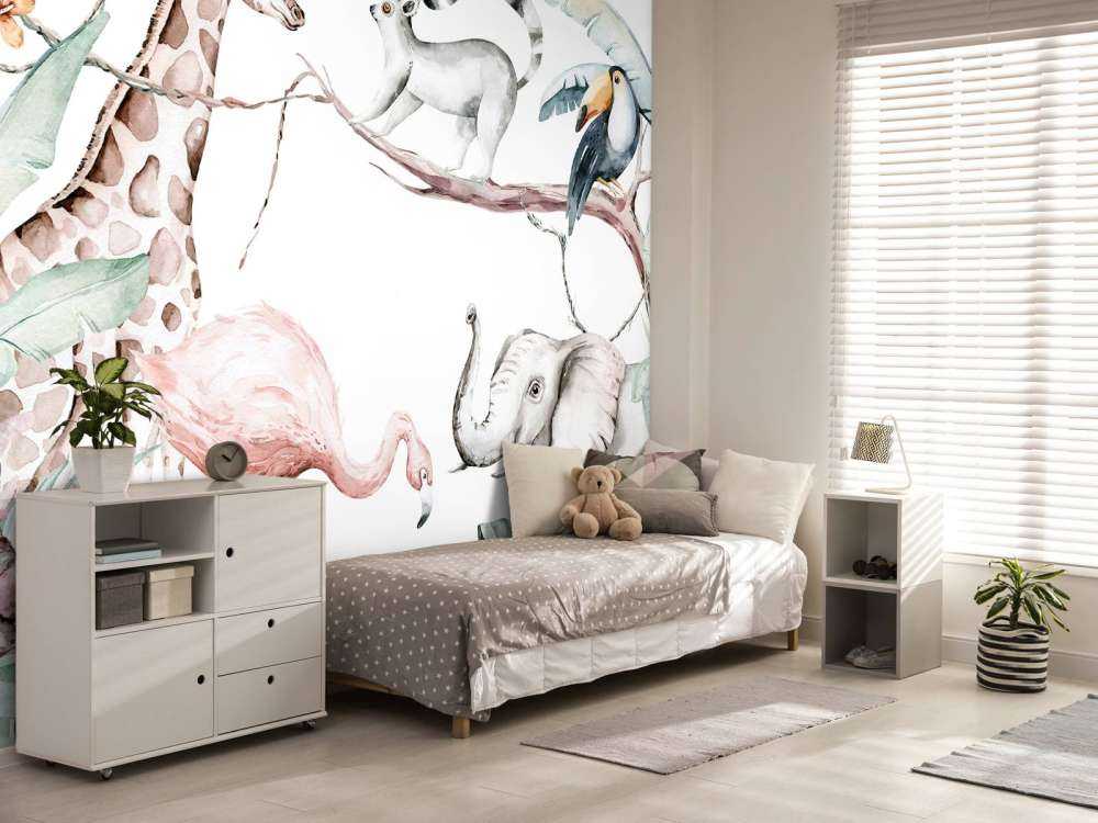 Aquarell afrikanische Tiere