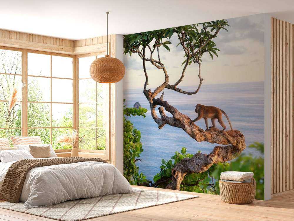 Affe auf einem Baum