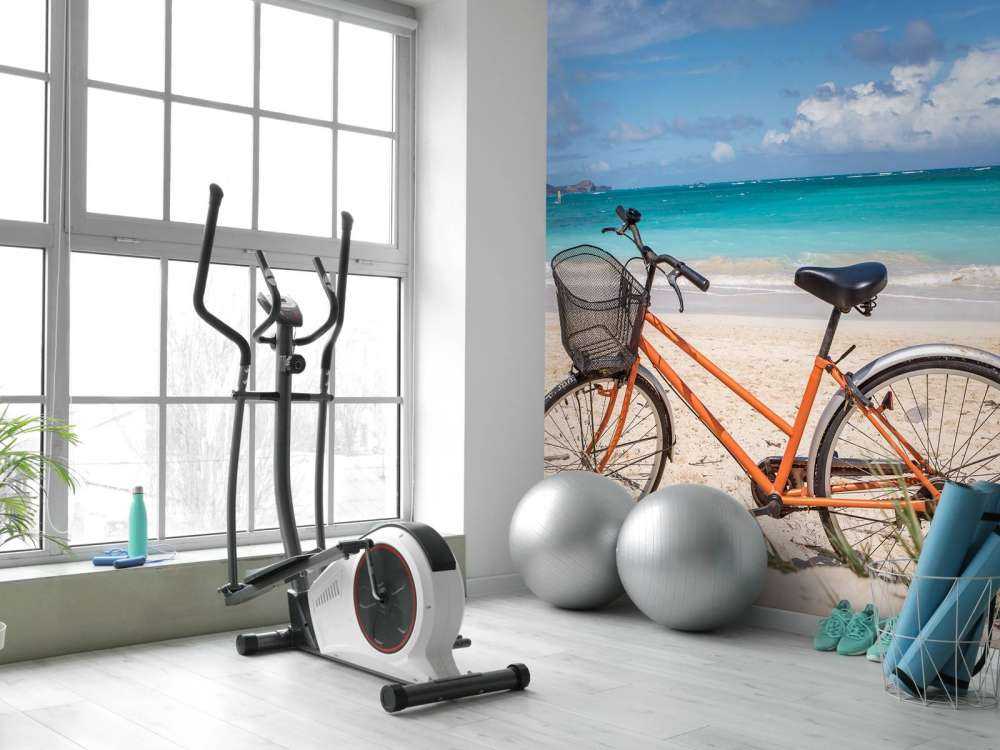 Fahrrad am Strand