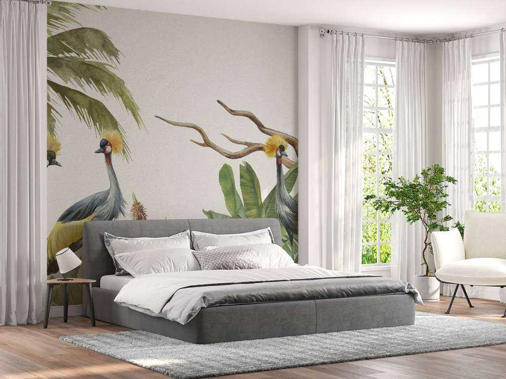 Dschungel mit Kränen