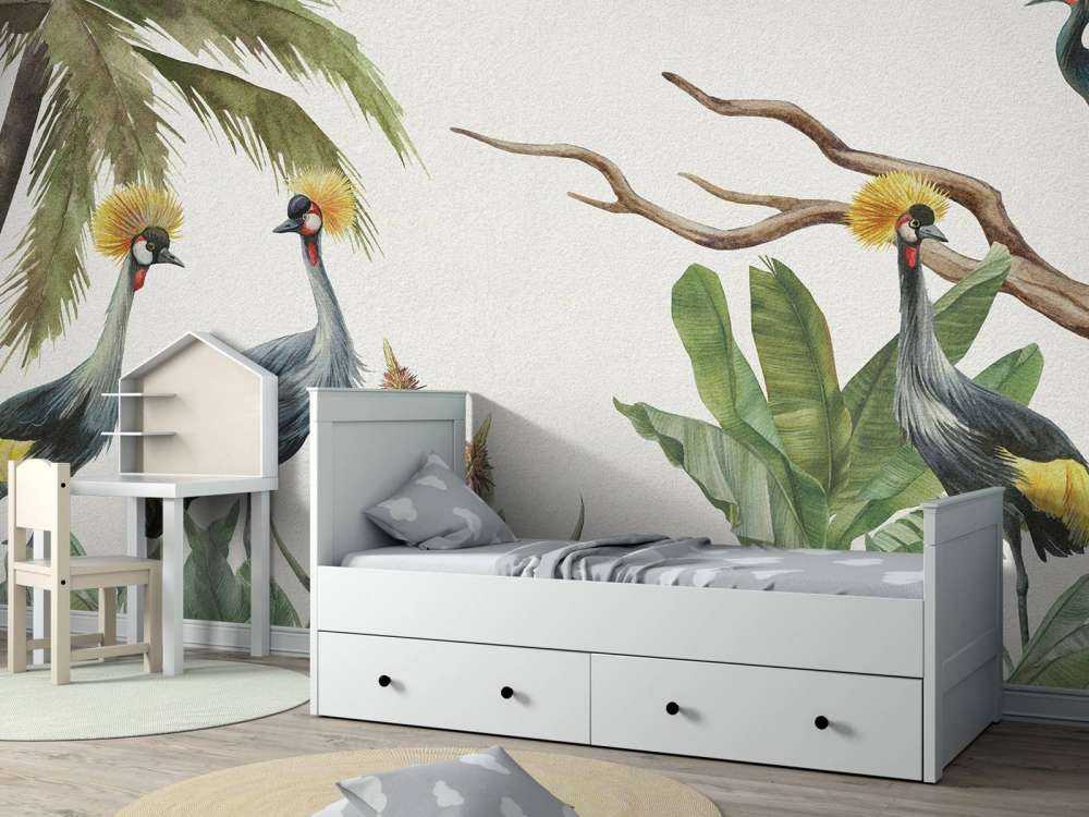 Dschungel mit Kränen