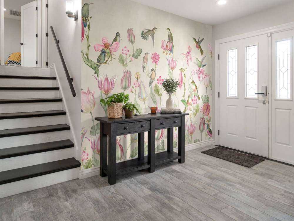 Frühling Kolibri Symphonie - Blush Cream Eleganz