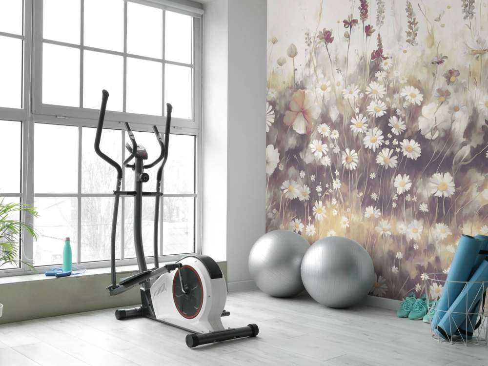 Üppiges Grün des Sommers Goldbraun