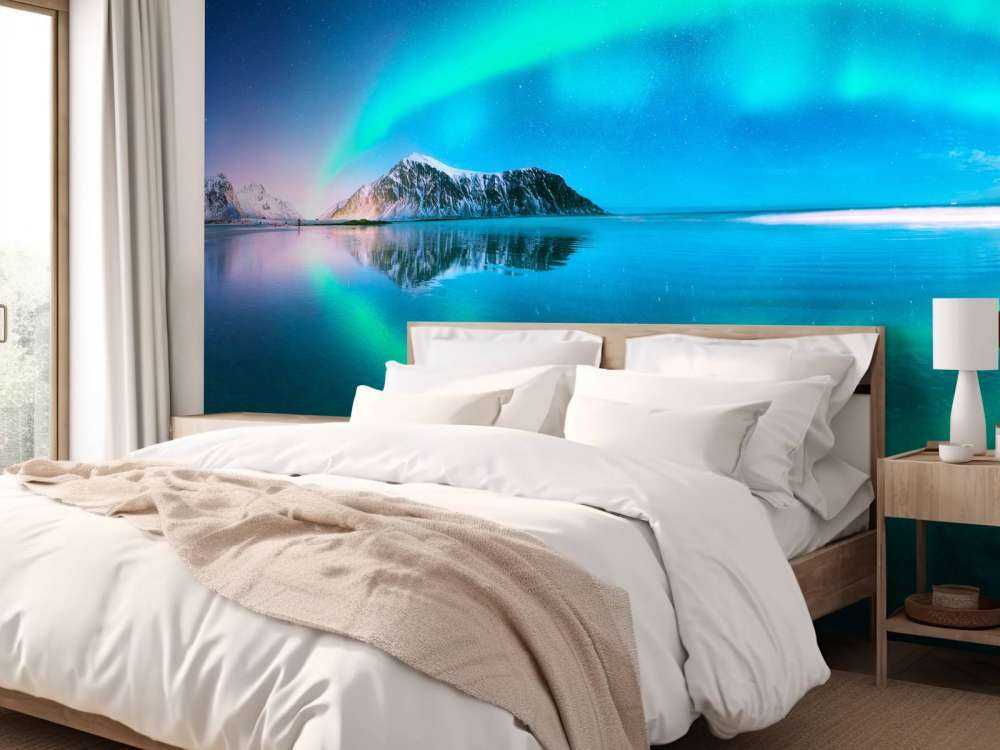 Reflektierte Nordlichter