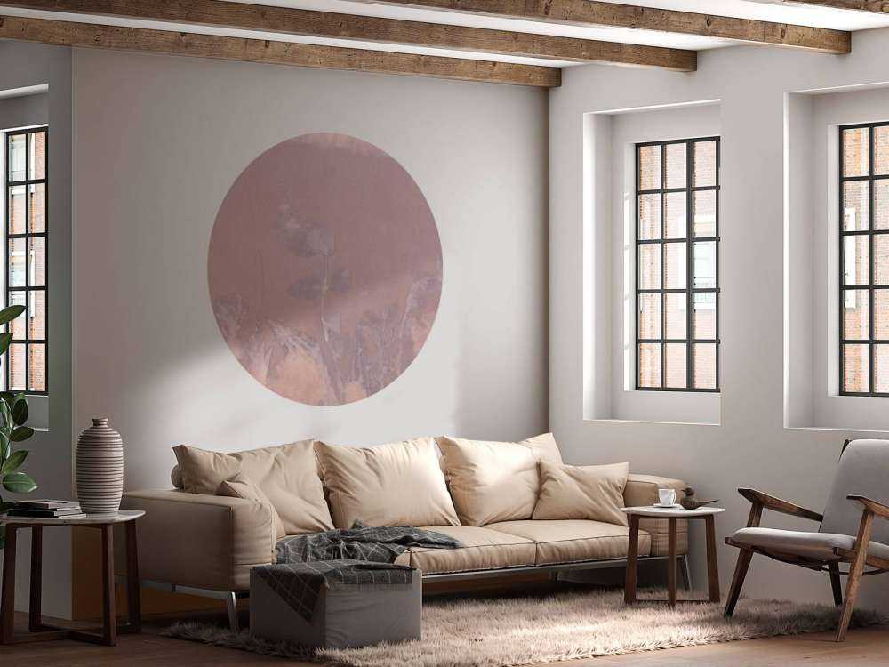 Wilde Geranie und Schneebeere - mauve