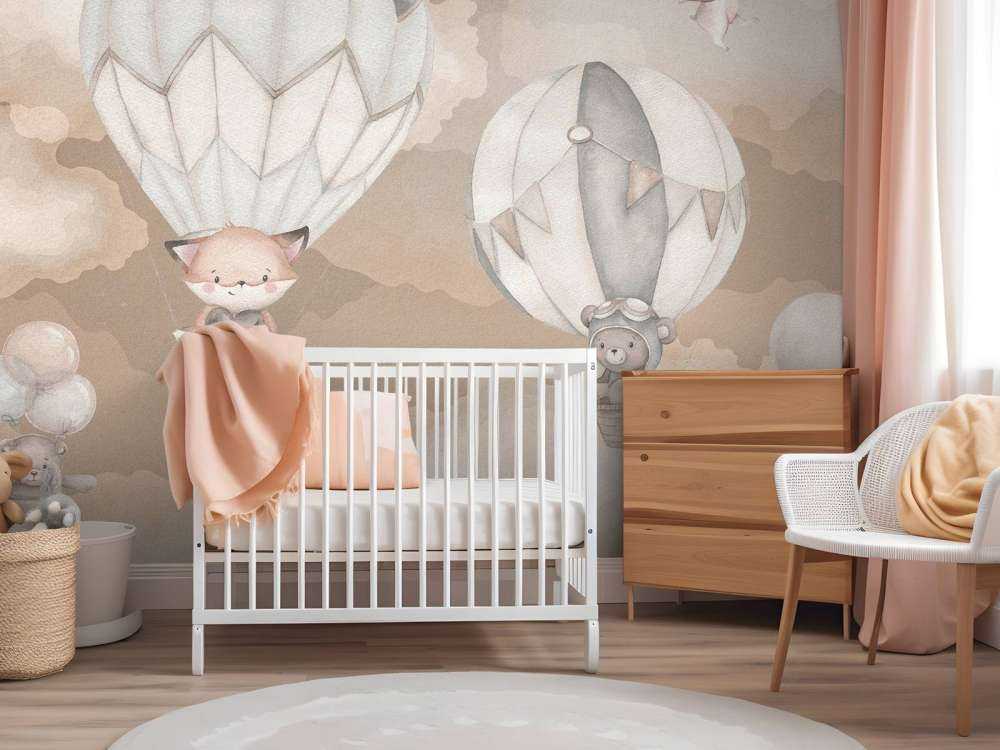 Fliegende Tiere taupe