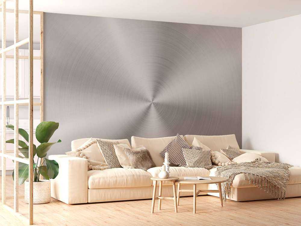 Radiale Metalltextur