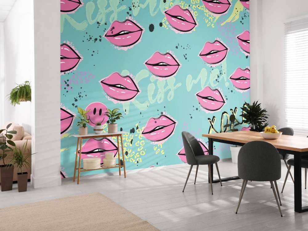 Kiss kiss turquoise