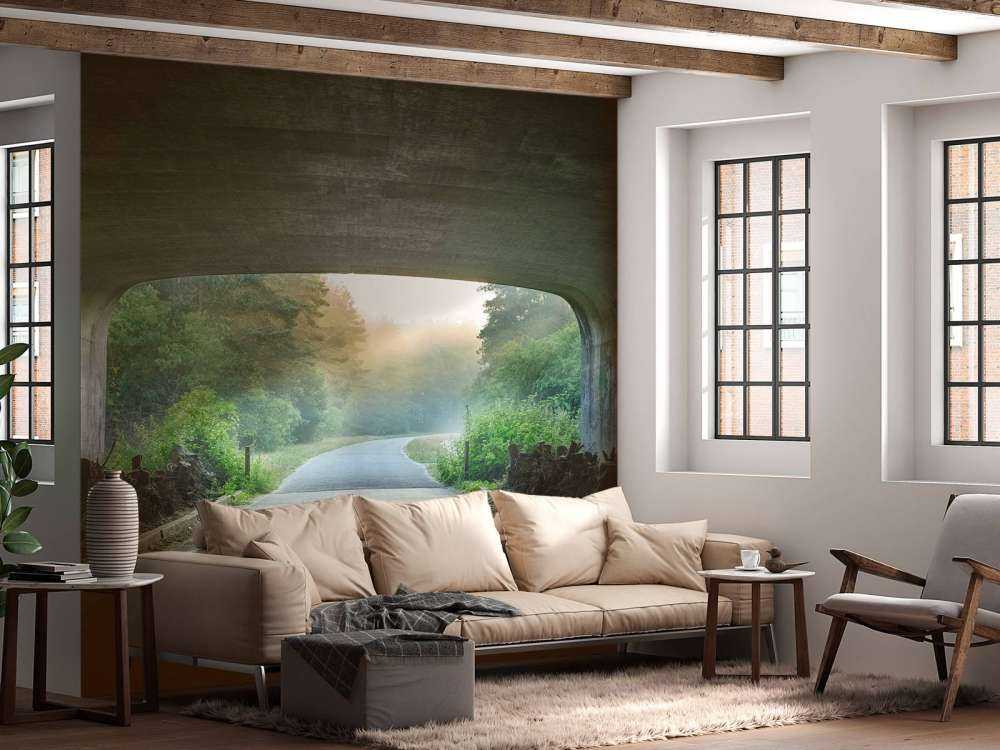 Sonne am Ende eines Tunnels