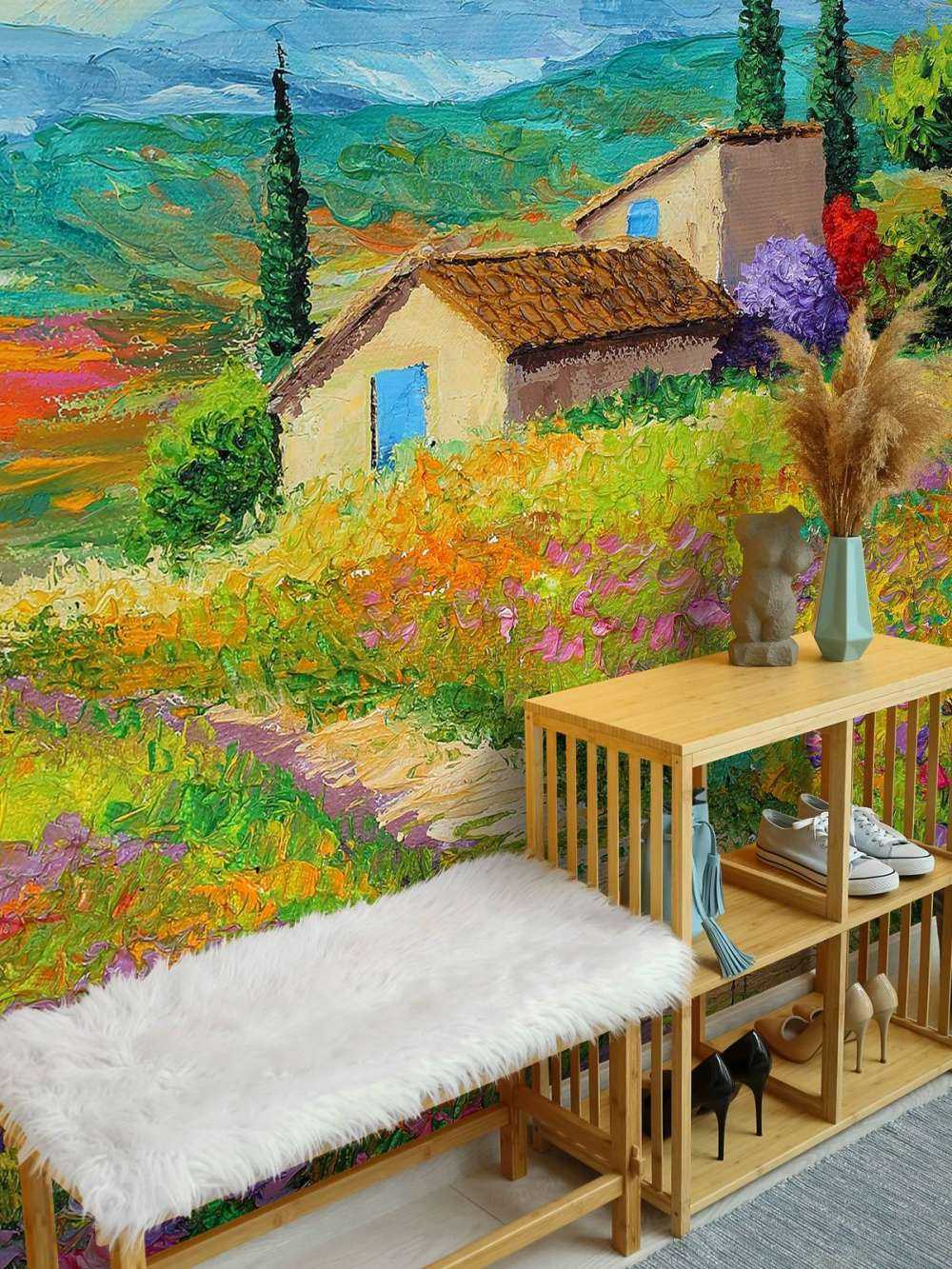 Provencal hilltop house