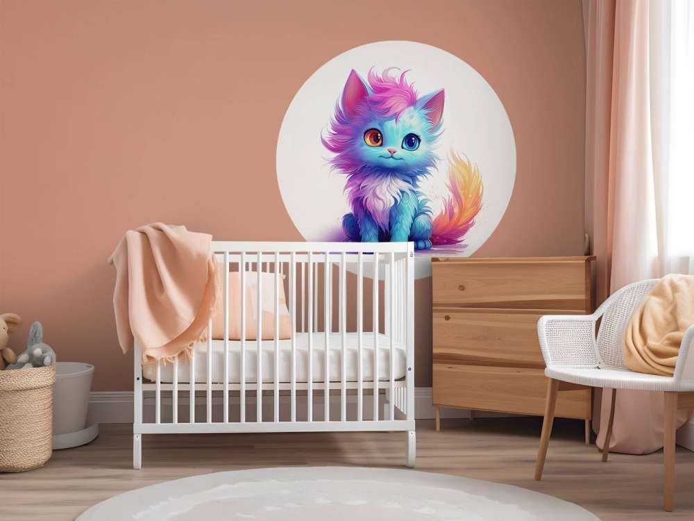 Regenbogen-Katzenbaby