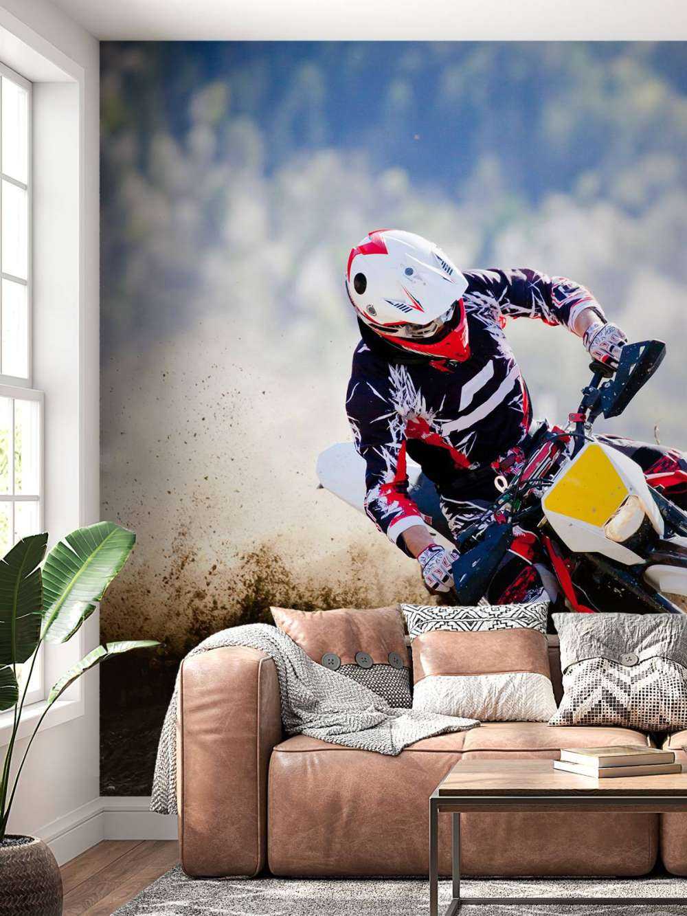 Crossrad in der Kurve
