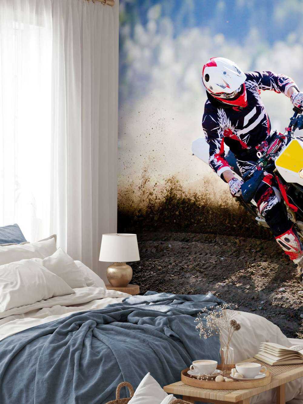 Crossrad in der Kurve