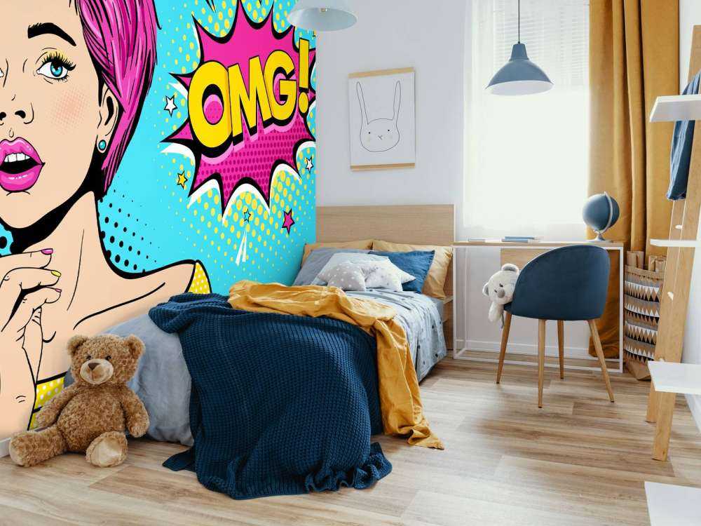Pop-Art-Frau