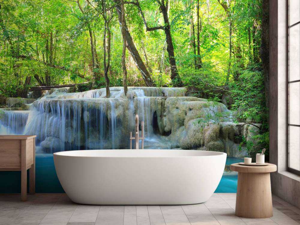 Exotischer Wasserfall