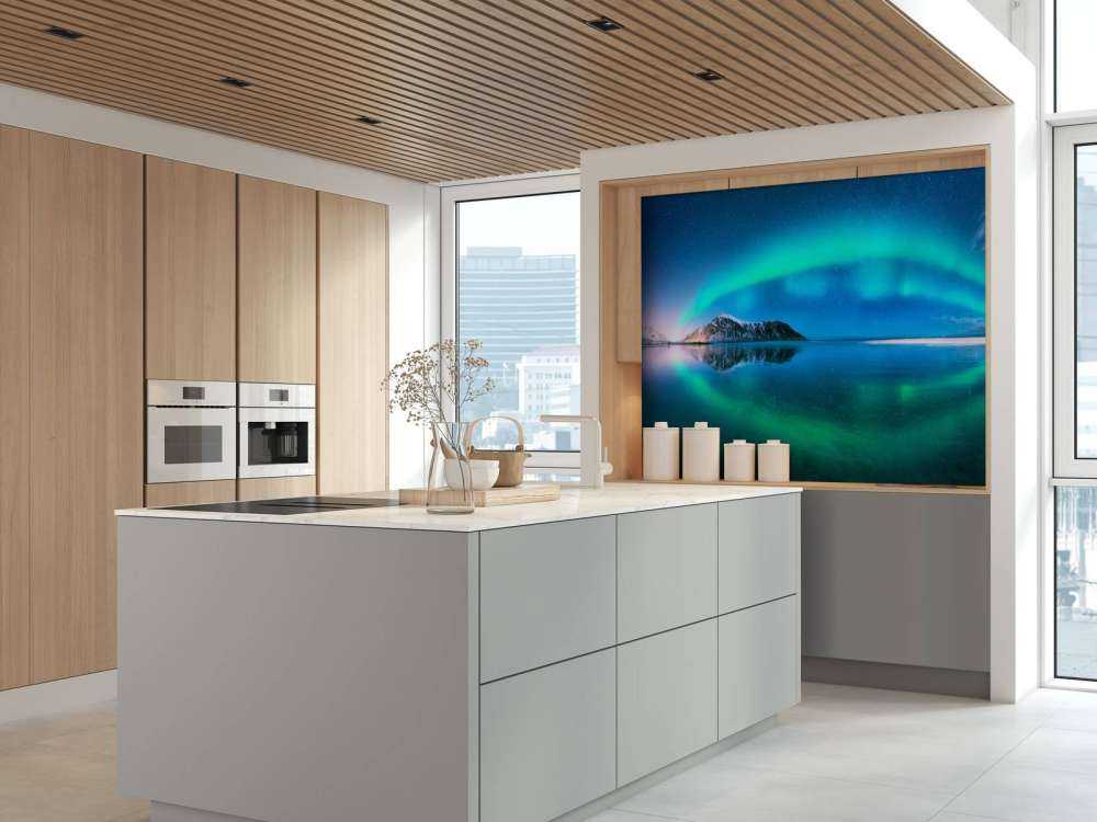 Reflektierte Nordlichter