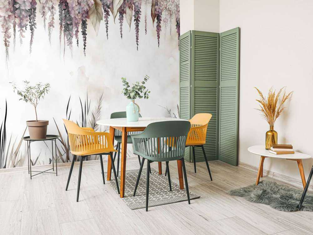 Wunderbares Glyziniengrün