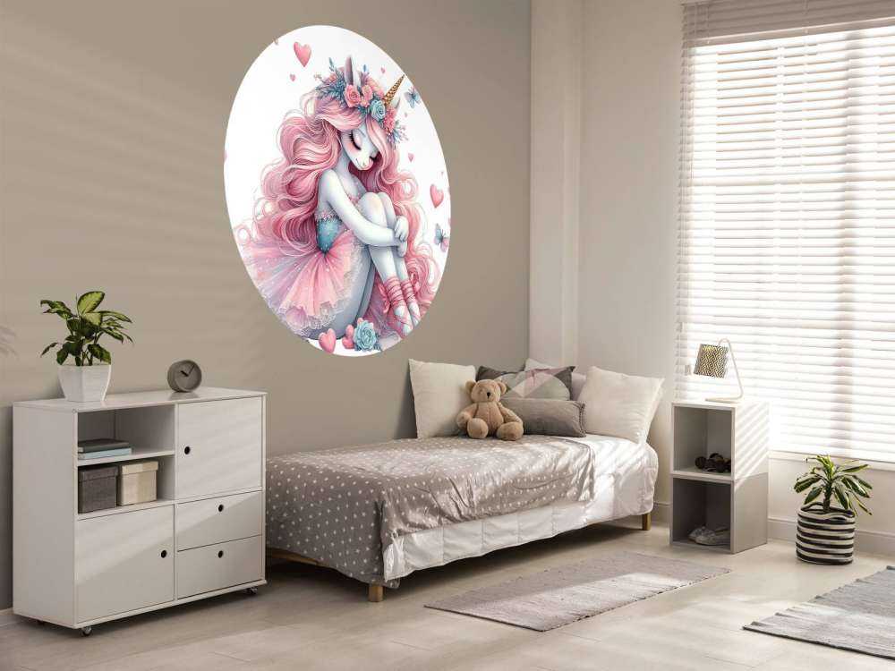 Träumende Einhorn-Ballerina