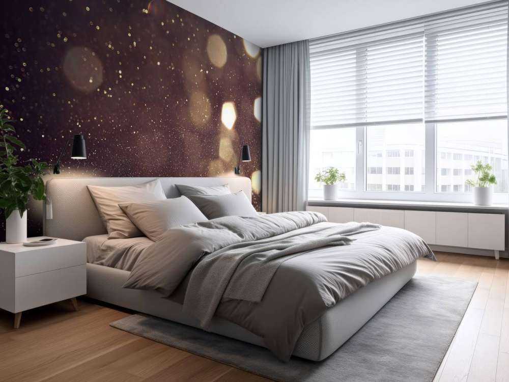 Abstrakte Glitzerlichter