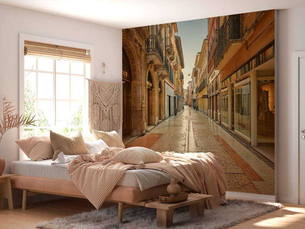 Einkaufsstraße in Italien