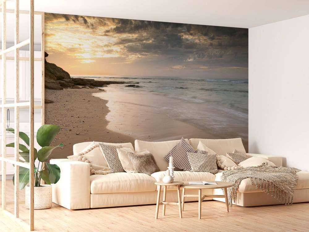 Sonnen untergang Strand
