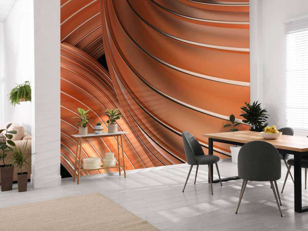 Goldener 3d-Hintergrund