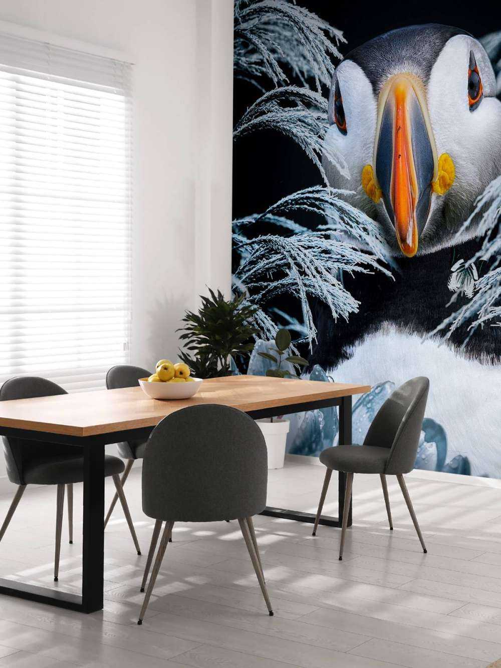 Atlantic Puffins Porträt