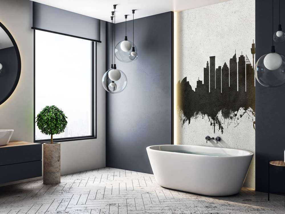 Aquarell-Skyline, Sydney