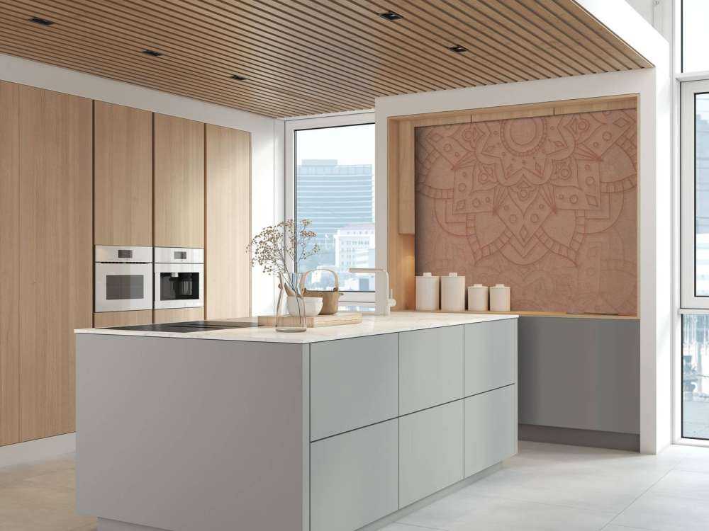 Doppeltes erdiges Mandala