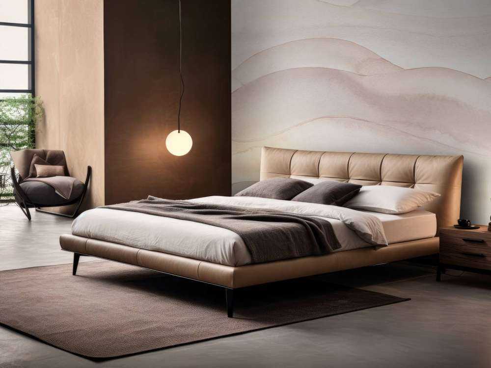 Abstrakter welliger Farbverlauf - nude