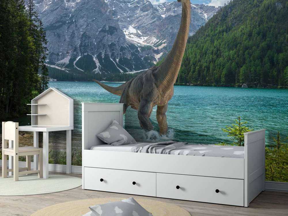 Brachiosaurus im Wasser