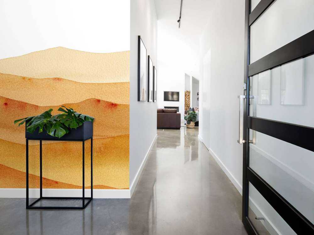 Aquarell Wüste
