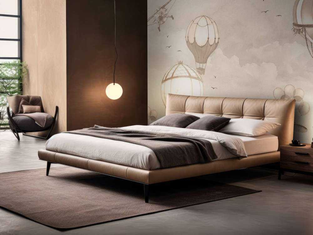 Himmelsballons in Taupe