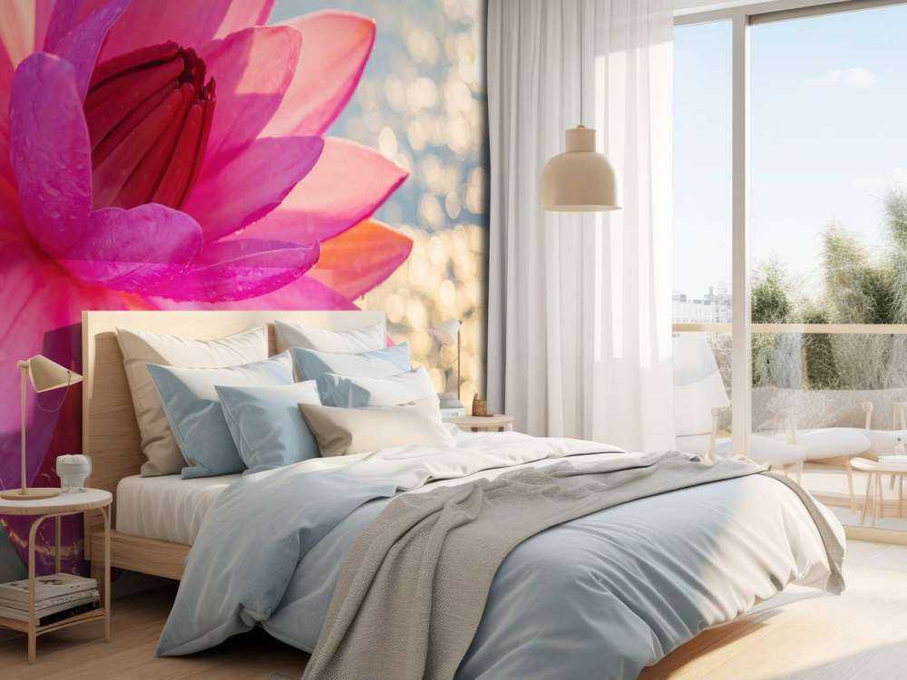 Lotusblume auf Wasser