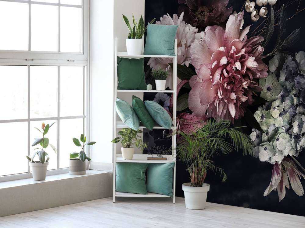 Blumenstrauß aus alten Blumen