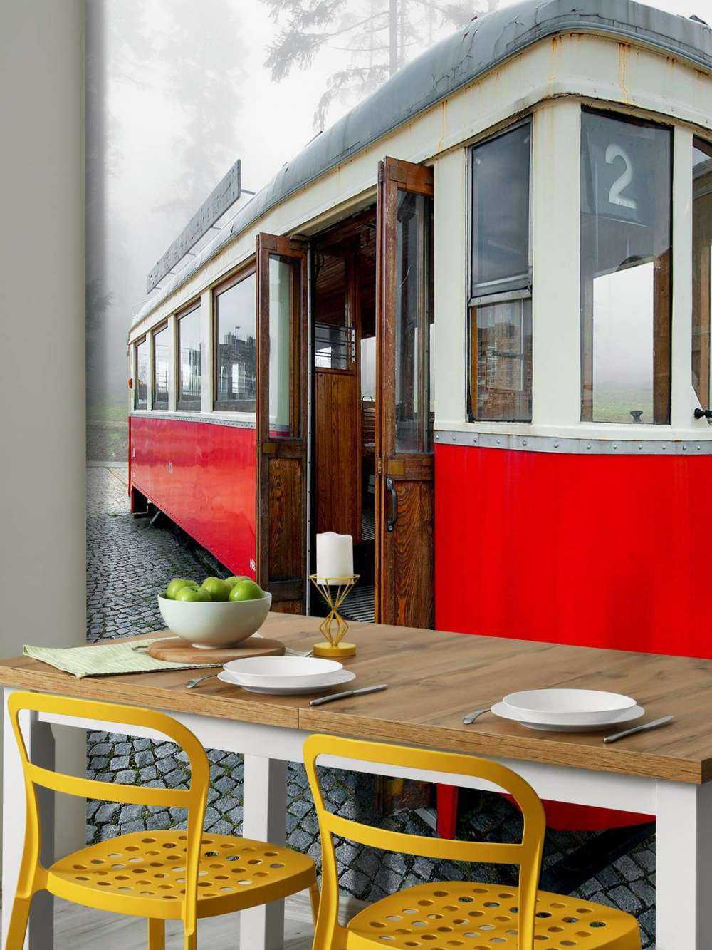 Alte Straßenbahn