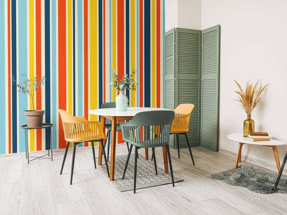 Bunte Streifen