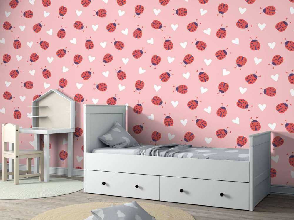 Marienkäfer mit Herzen