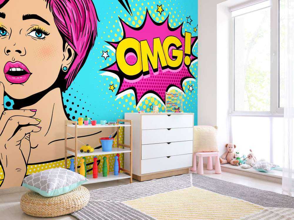 Pop-Art-Frau