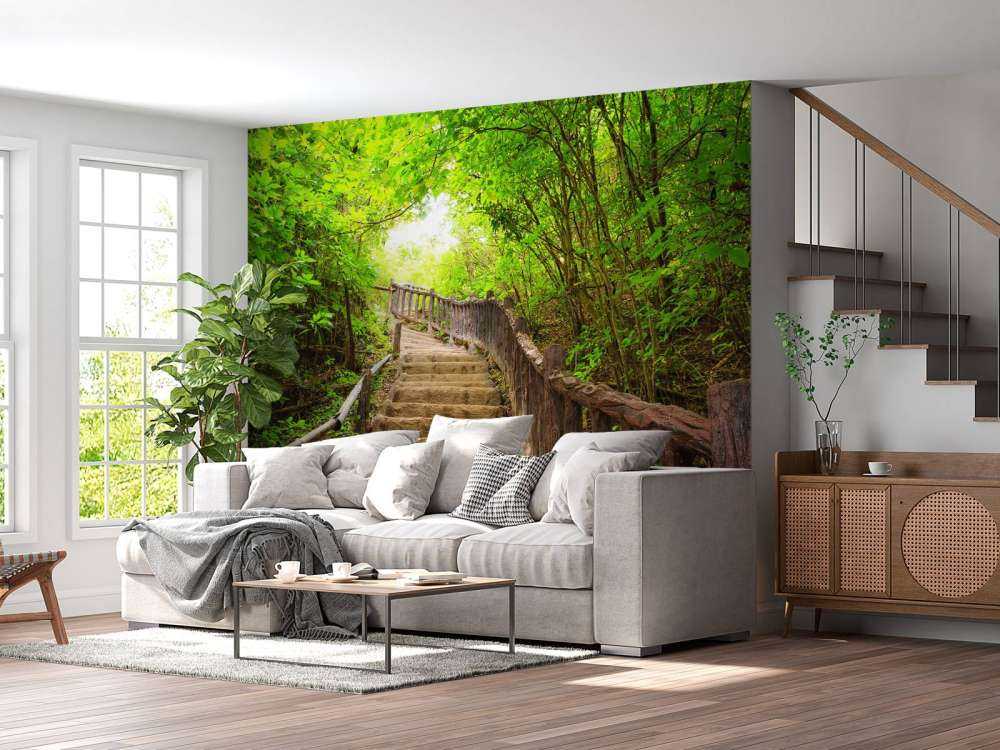 Treppen im Wald